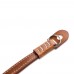 Camera PU Leather Hand Strap Grip Durable Metal Ring Wrist Strap For Dslr Camera Brown/Coffee/Black